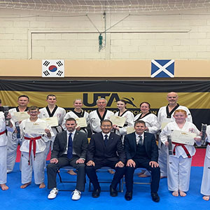 BLACK BELT GRADING